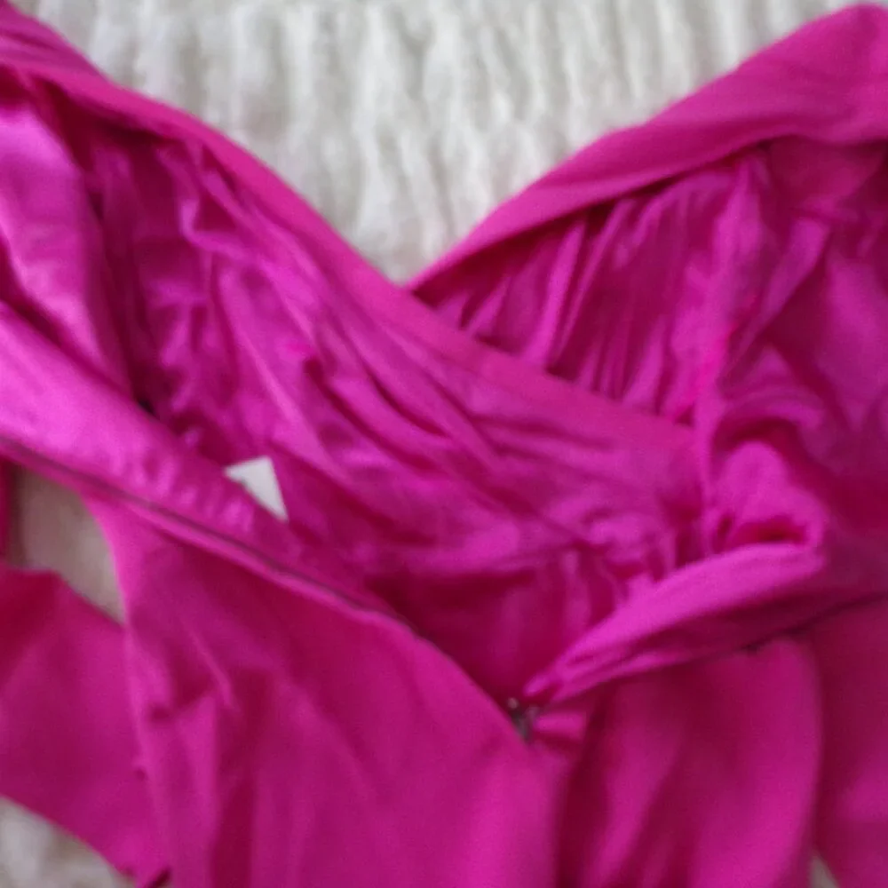 NWOT Dolce and Gabbana pink long sleeve barbie mini dress 40/S - Picture 11 of 12